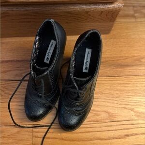 American Eagle Outfitters Women's Black Lace Up Boots